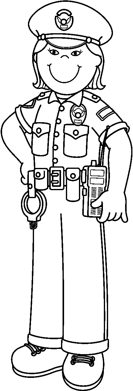 Black And White Police Clipart 10 Free Cliparts Download Images On 