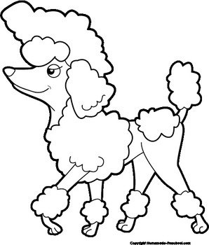 White Poodle Clip Art Free free image.
