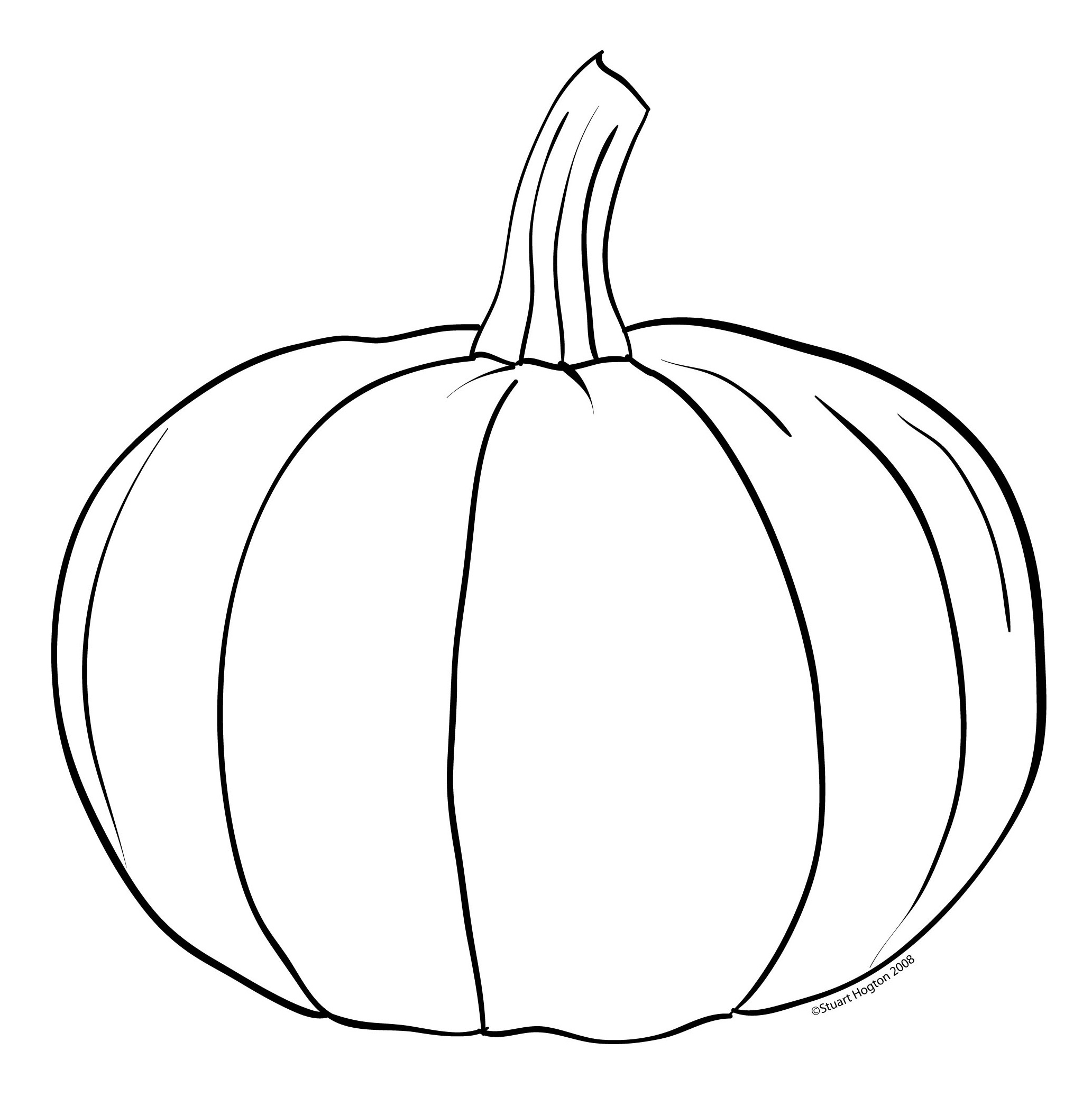 Pumpkin Clipart Images Black And White.
