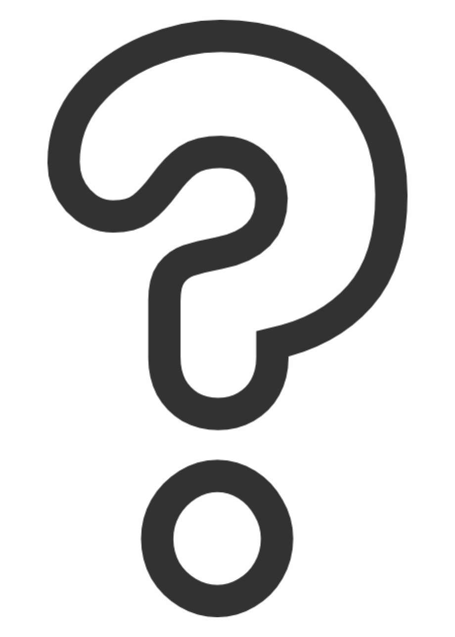 Black Question Mark Clip Art