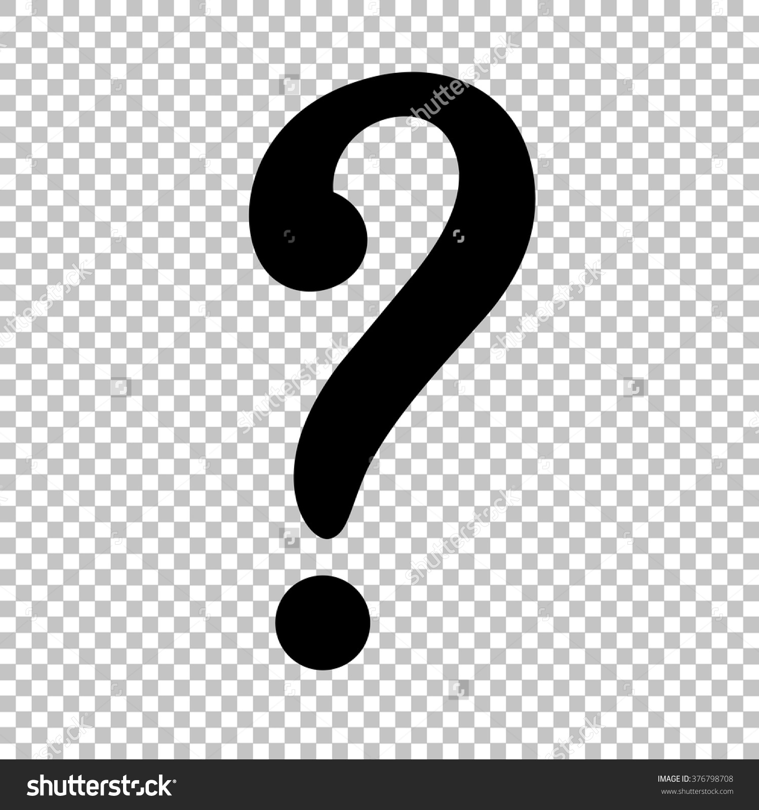 Black And White Question Mark Background