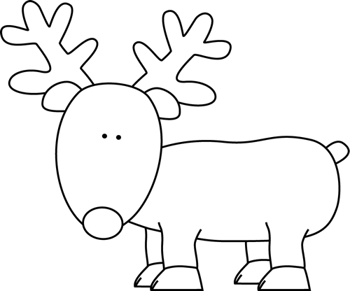black and white reindeer clipart 20 free Cliparts | Download images on