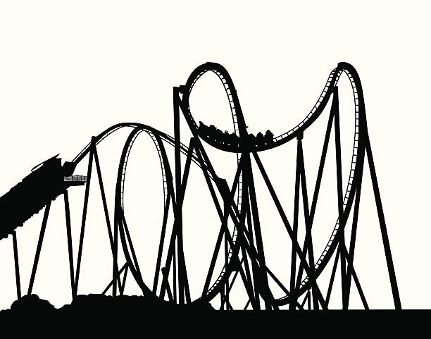 black and white roller coaster clipart 20 free Cliparts | Download ...