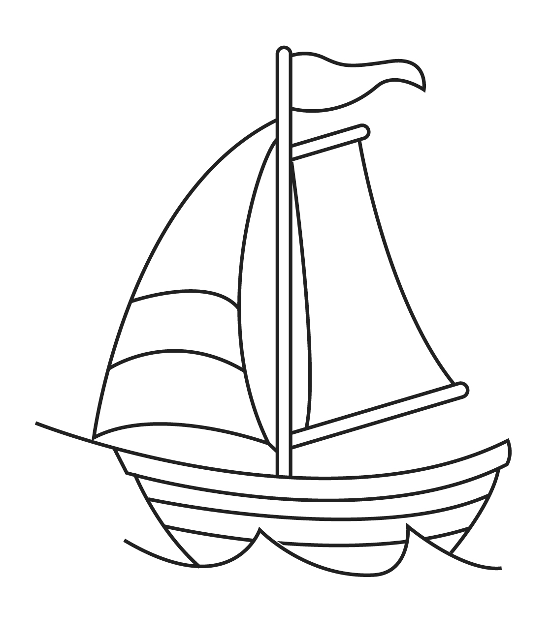 Similiar Black And White Sailboat Drawing Keywords.