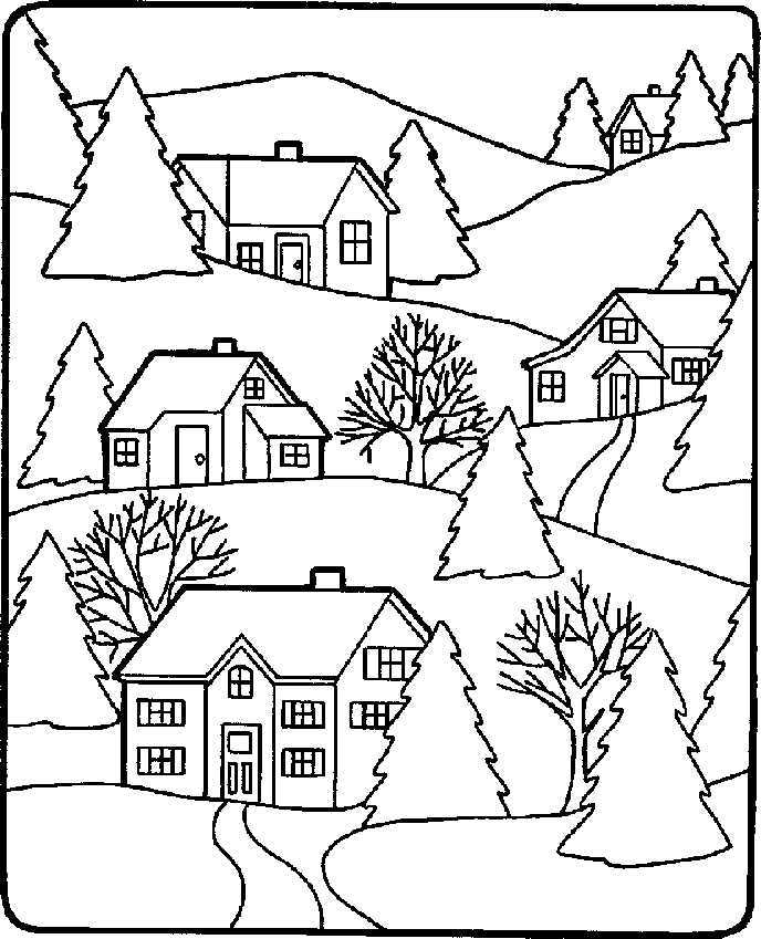 black and white scenery clipart 10 free Cliparts | Download images on ...