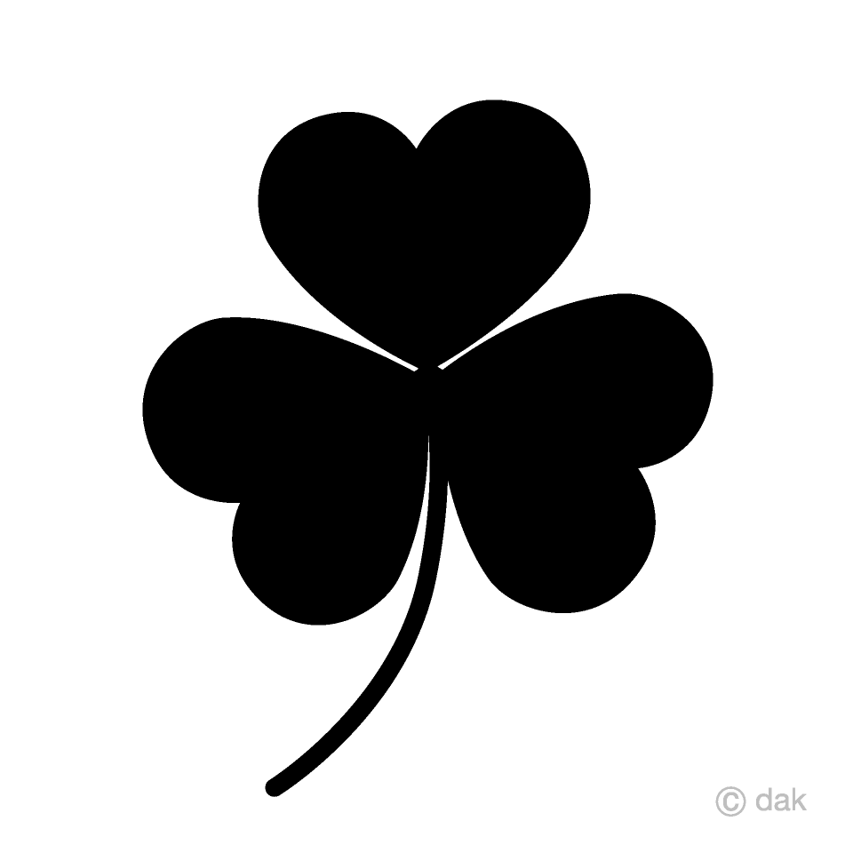 Black And White Shamrock Clipart 10 Free Cliparts Download Images On
