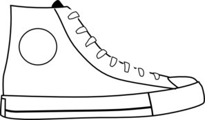 White Shoes Clipart.