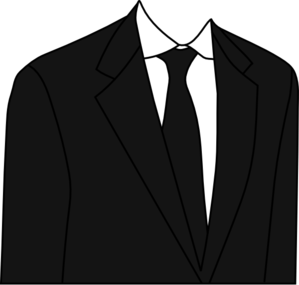 Black Suit Clipart.