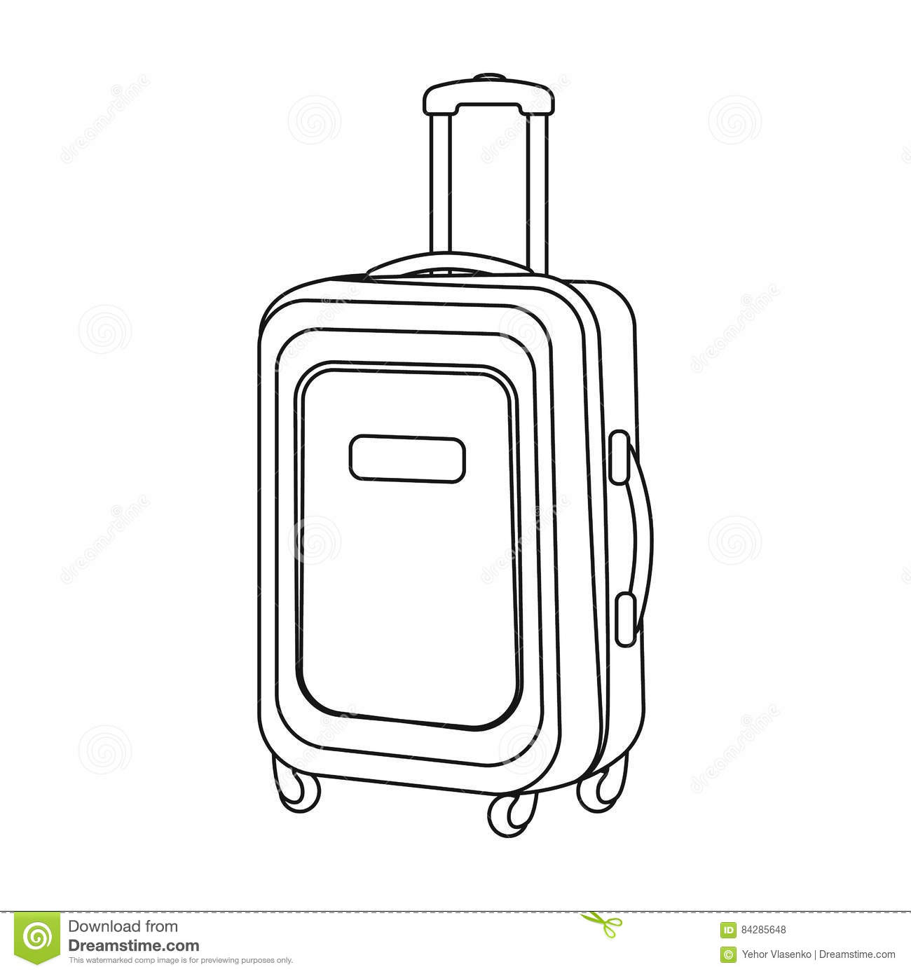 black and white suitcase clipart 20 free Cliparts | Download images on