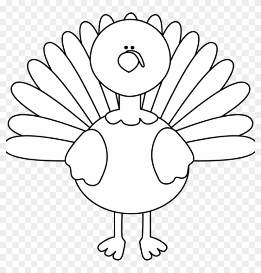 Thanksgiving Turkey Outline.