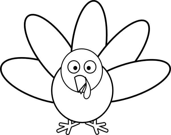 Download black and white turkey feather clip art 20 free Cliparts ...