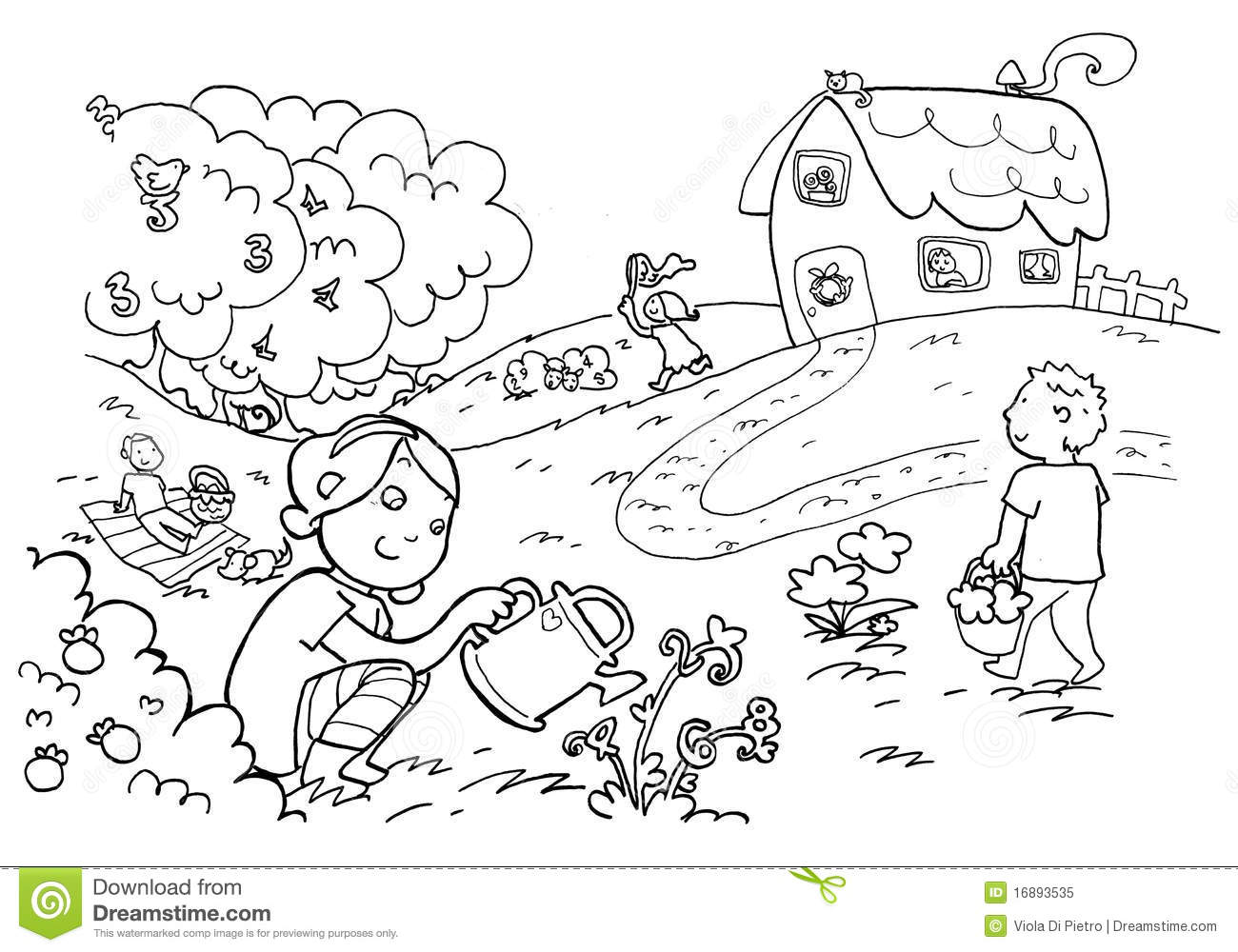 black and white vegetable garden clipart 20 free Cliparts | Download