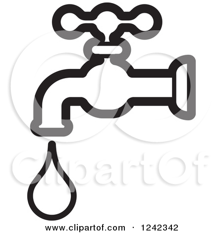 Water Black Clipart.