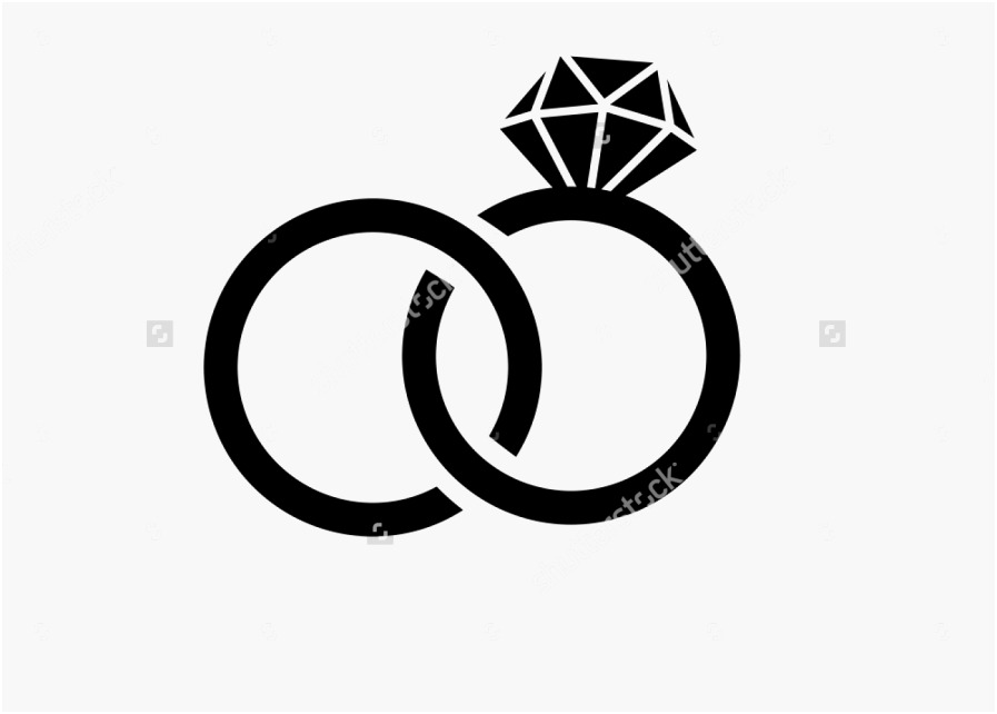 black and white wedding rings clipart 20 free Cliparts | Download