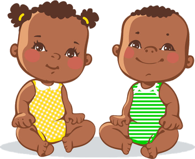 Black Baby Clipart Png.