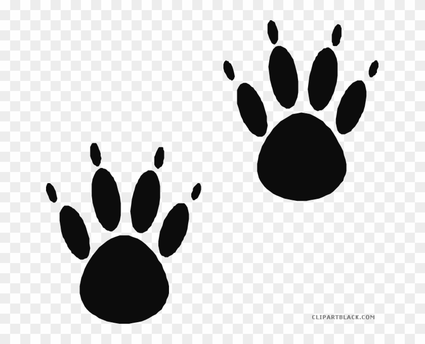 black bear paw print clip art 20 free Cliparts | Download images on ...
