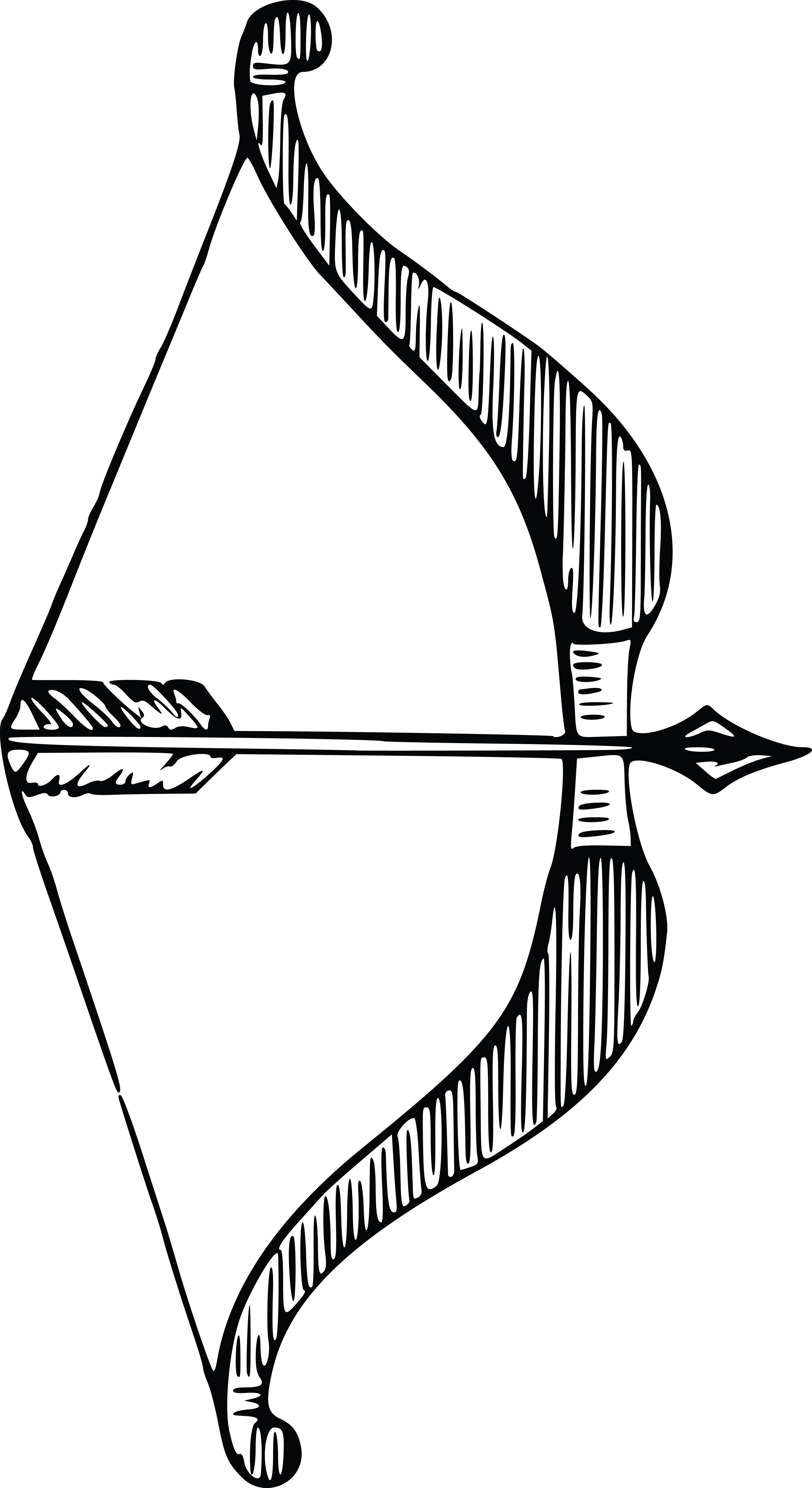 757 Bow And Arrow free clipart.