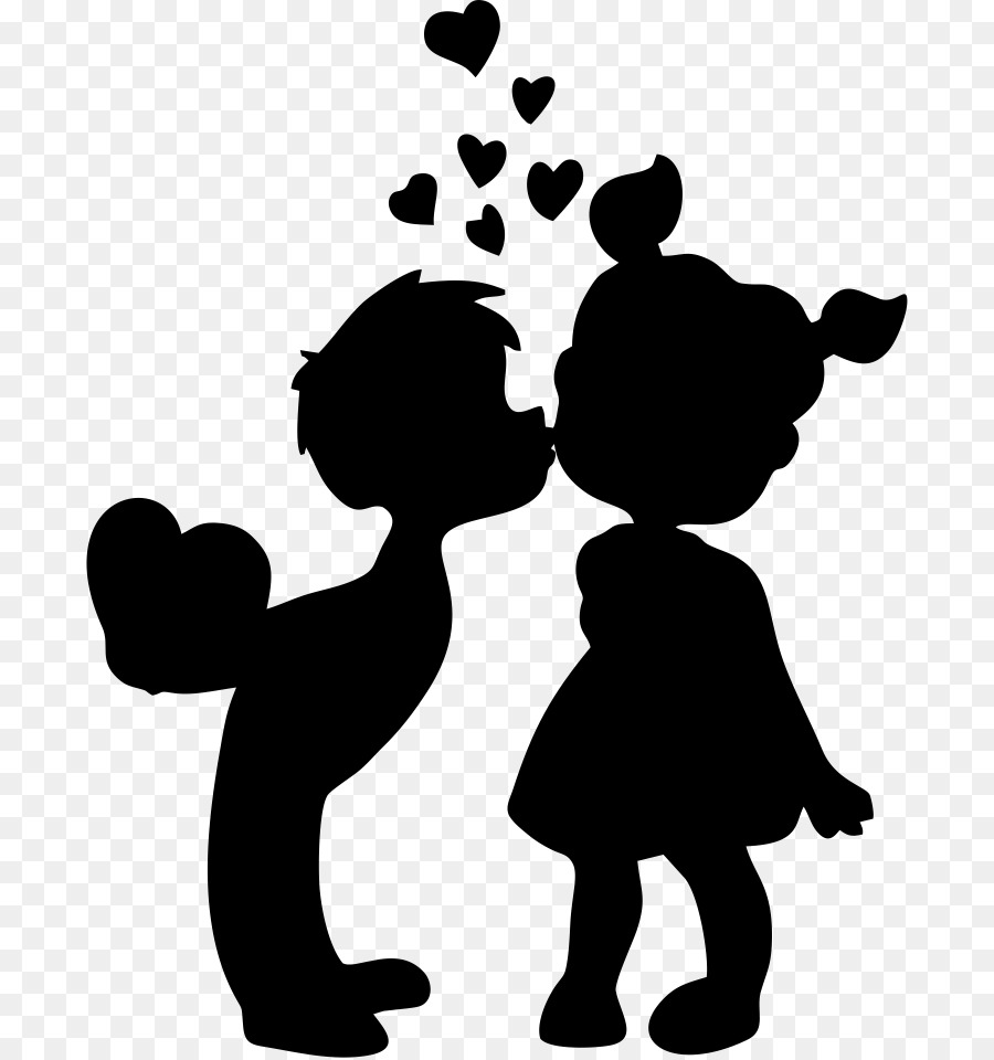 Love Black And White clipart.