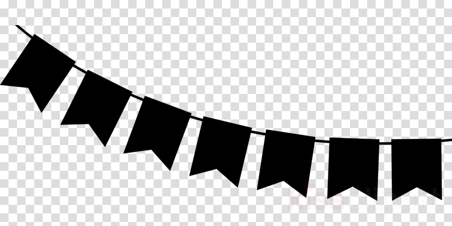 black bunting clipart transparent background 11 free Cliparts