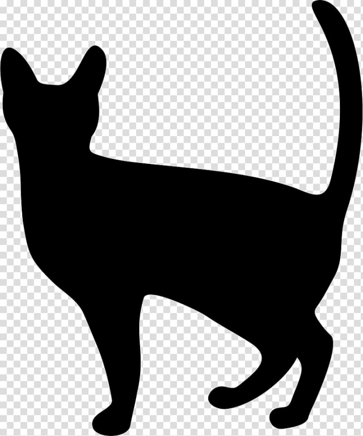 Black cat Dog Icon design, Cat transparent background PNG.
