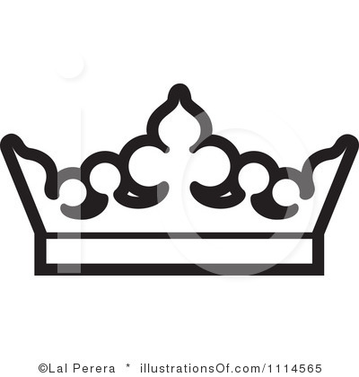 Crown Clip Art Black And White.
