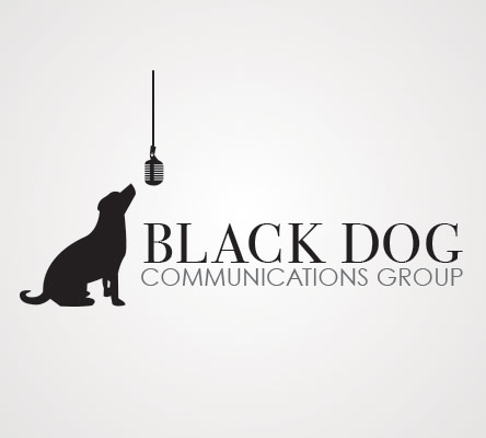 Black dog Logos.