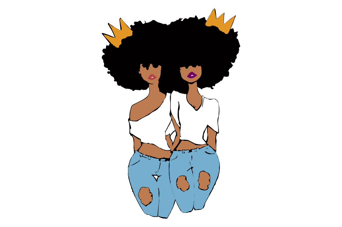 Free Free 205 Black Woman Crown Svg SVG PNG EPS DXF File
