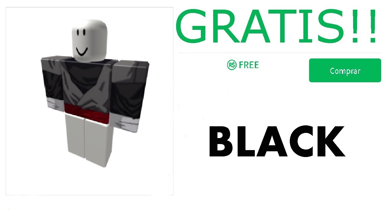 black shirt in roblox