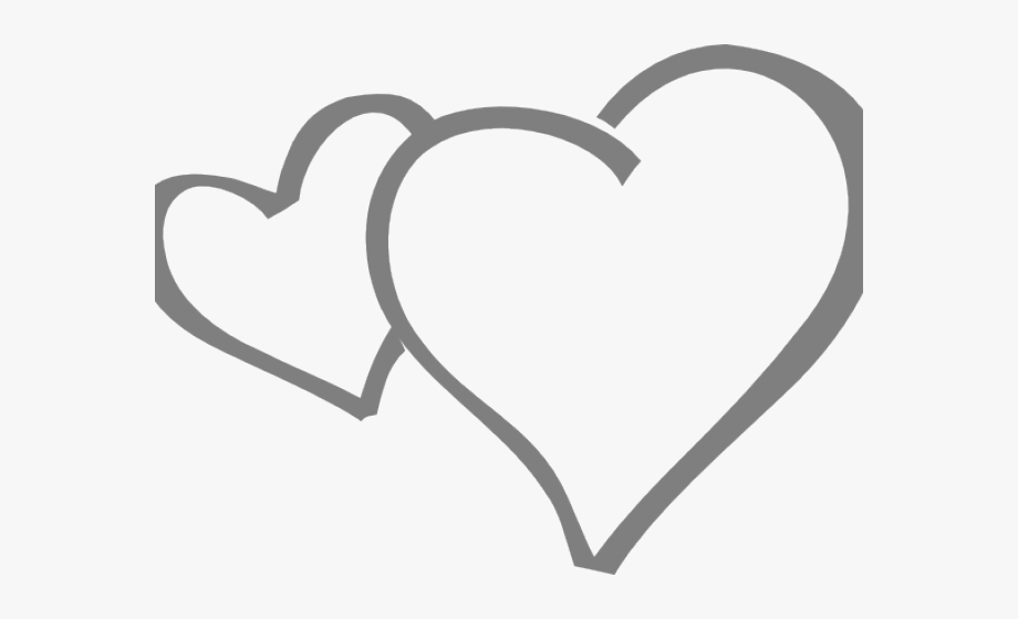 black heart clipart transparent double 10 free Cliparts | Download ...