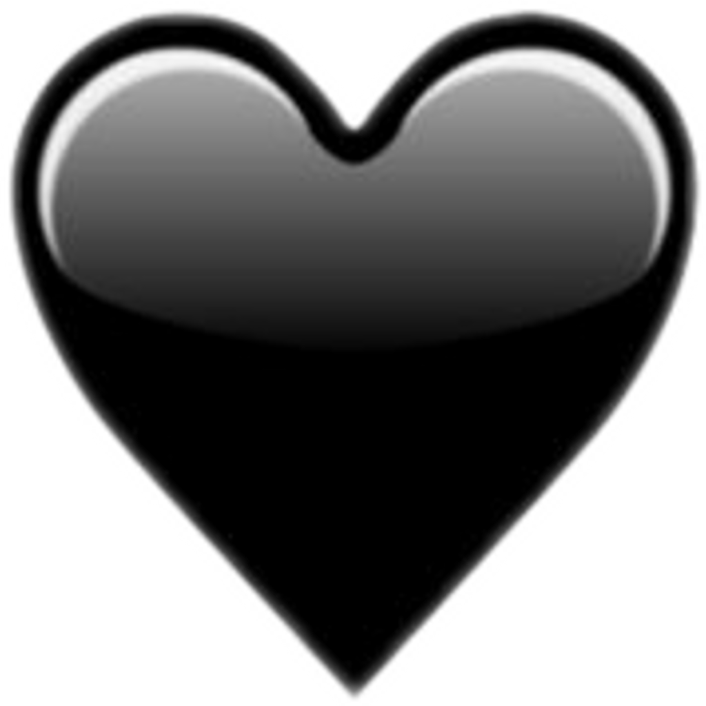 Black Heart Emoji Clipart 13 Free Cliparts | Download Images On