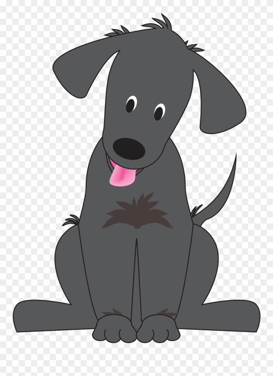 Clip Art Royalty Free Library Black Lab Dog Clipart.