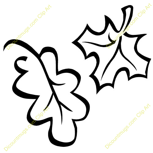 Maple Leaf Clipart Black And White.