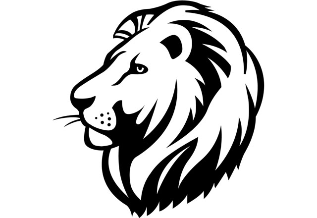 Free Lion Face Silhouette, Download Free Clip Art, Free Clip.