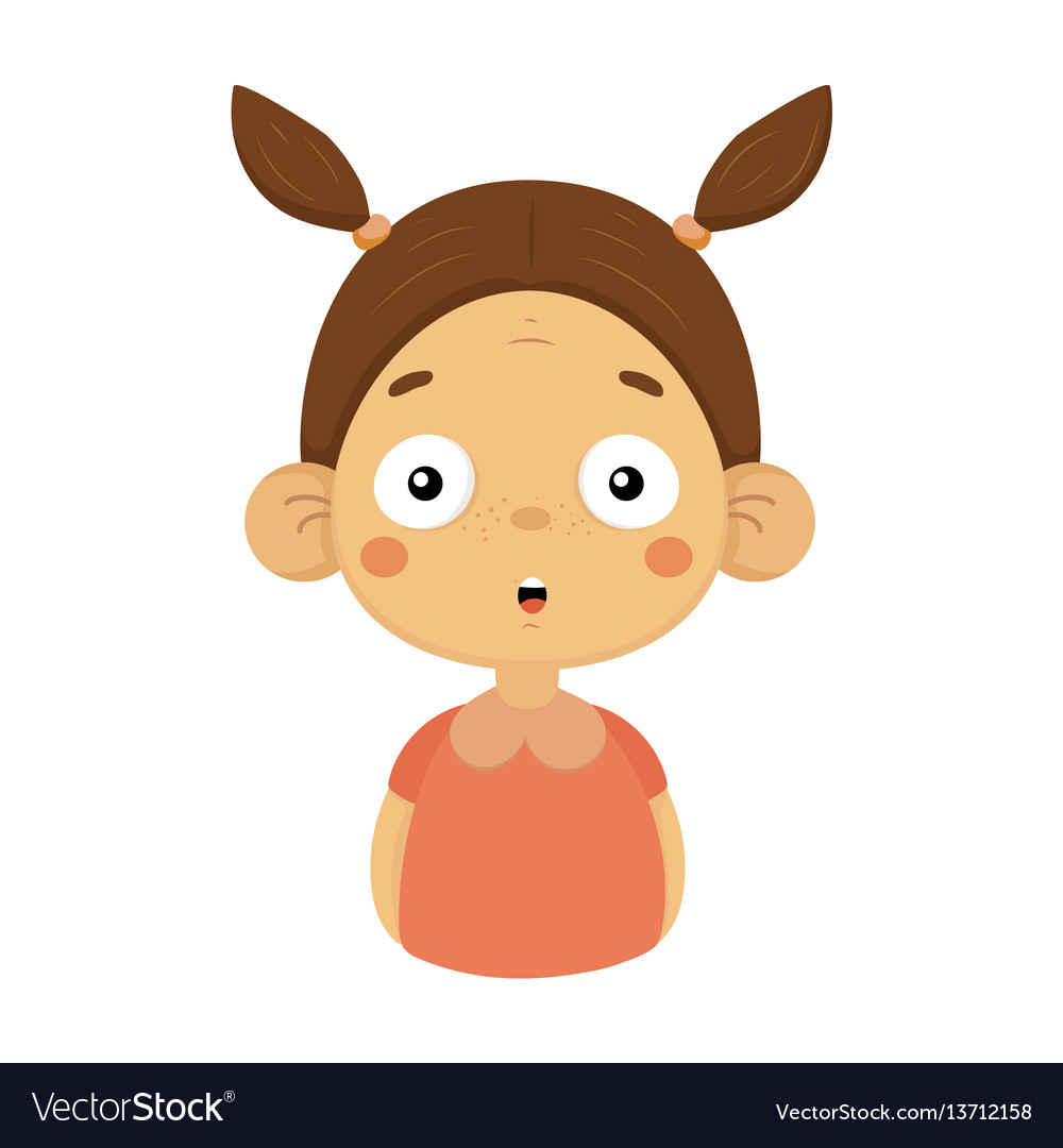 black little girl surprised clipart 10 free Cliparts | Download images ...