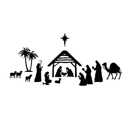 black nativity scene clipart 20 free Cliparts | Download images on ...