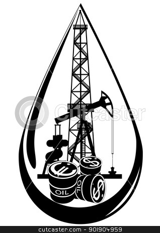 Oil Derrick Clipart.