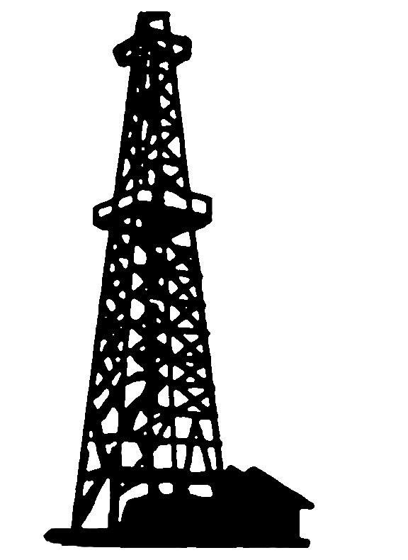 oil rig.