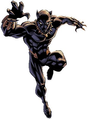 698 Black Panther free clipart.