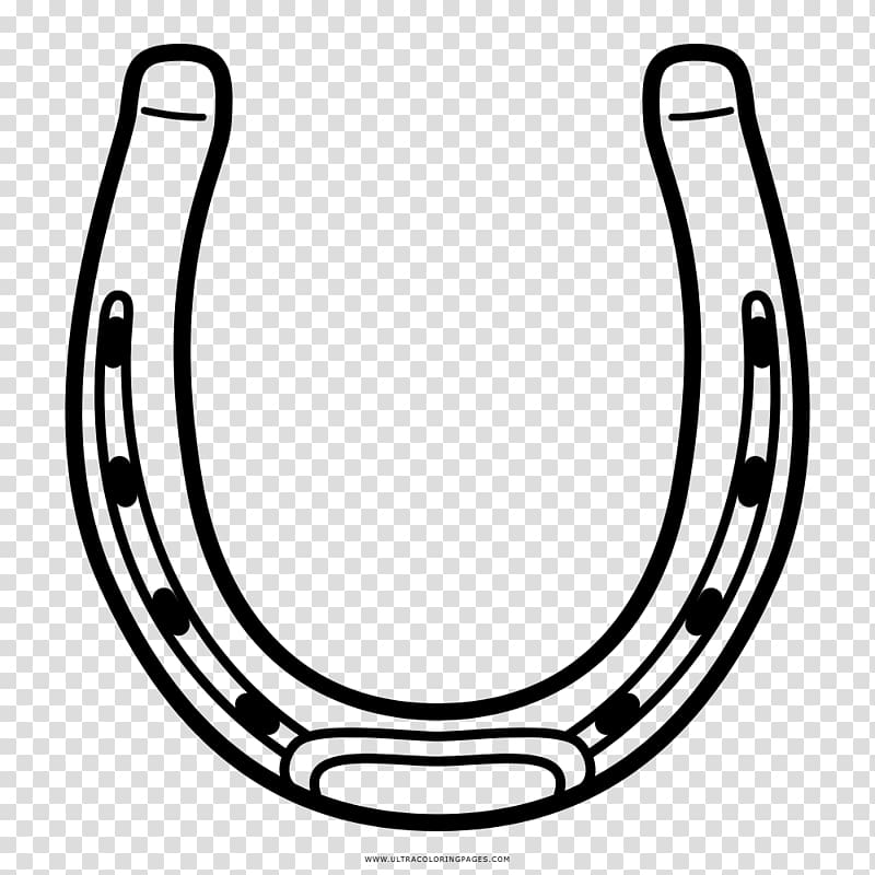 Horseshoe Drawing La decorazione della casa, horse.