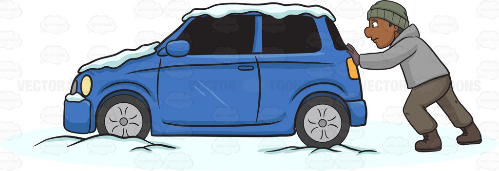 Машина не едет машина давит. Дети на машинках зимой. Толкает автомо. Автомобиль мультяшный для зимы. Машина зимой рисунок.