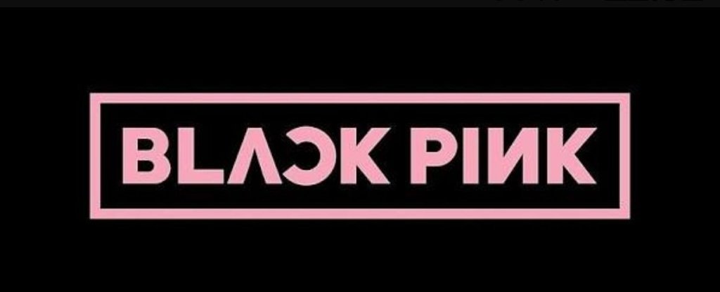 How awesome is this blackpink logo.