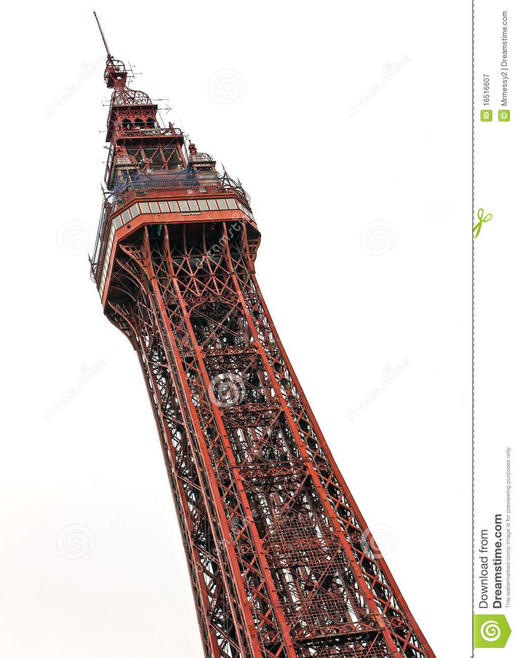 Blackpool Tower Royalty Free Stock Photography.