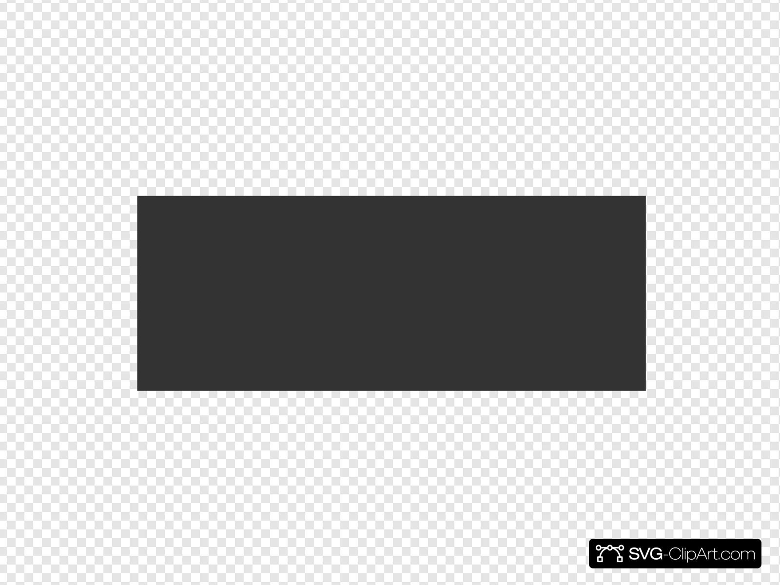 Black Rectangle Clip art, Icon and SVG.