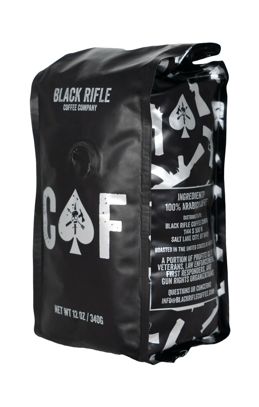 Black Rifle Coffee Company, CAF Blend, Medium Roast Ground.