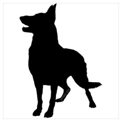 Download black silhouette of german shepherd clipart 20 free ...