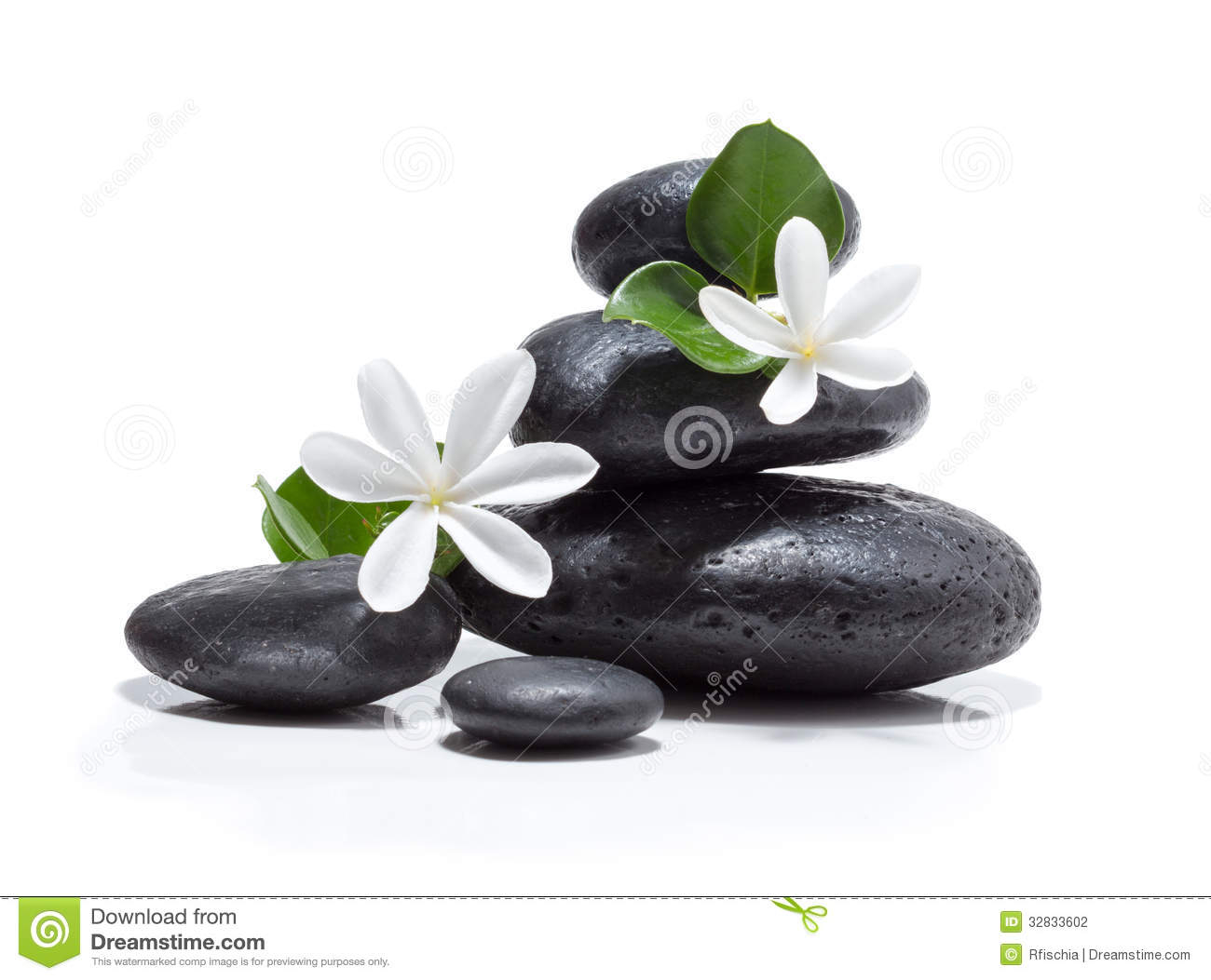 Massage stones clipart images.