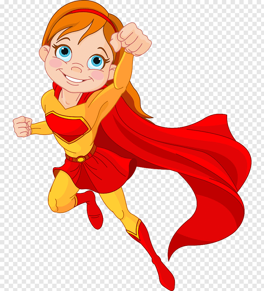 Female superhero, Clark Kent Superwoman Superhero Cartoon.
