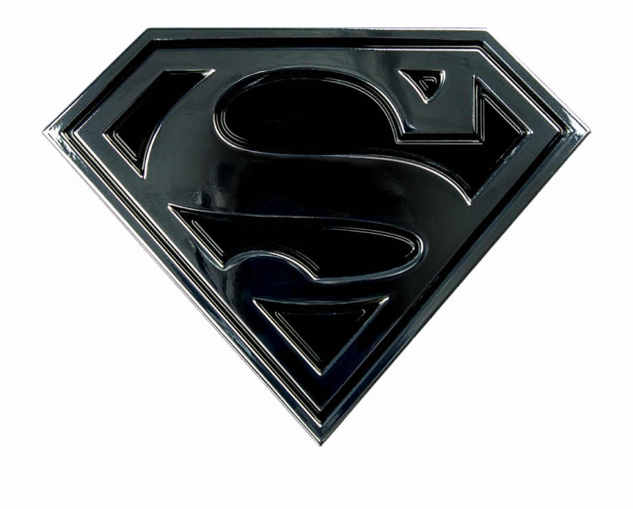 Black Superman Logo Superman Superman Logo Black And.