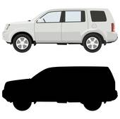Suv Clipart Black And White & Free Clip Art Images #10213.