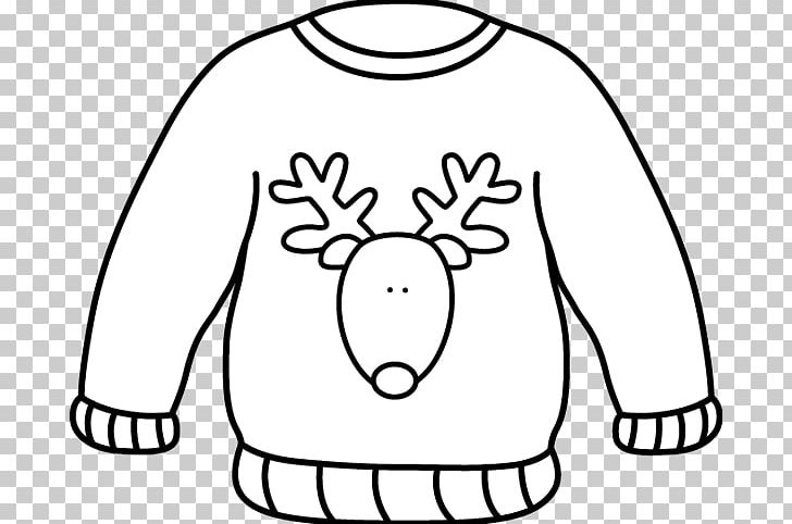 Sweater Christmas Jumper White Cardigan PNG, Clipart, Black.
